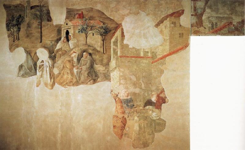Fra Filippo Lippi Scenes of Carmelite France oil painting art